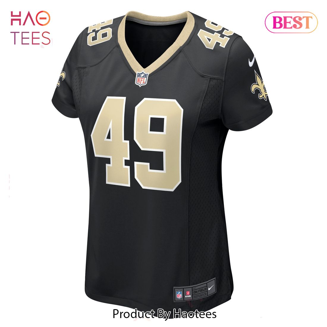 Zach Wood New Orleans Saints Nike Women’s Game Jersey Black Luxury Store