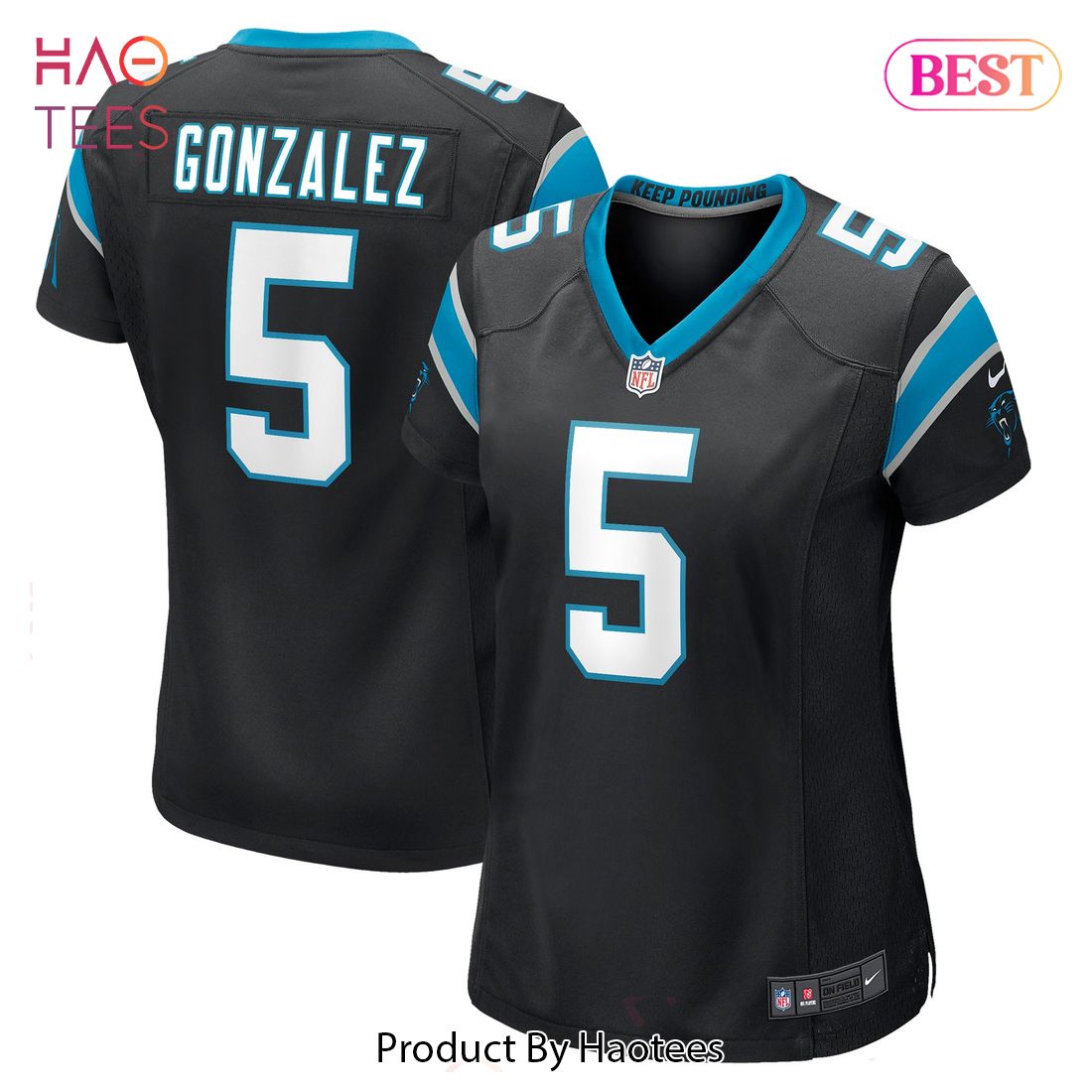 Zane Gonzalez Carolina Panthers Nike Women’s Game Jersey Black Luxury Store