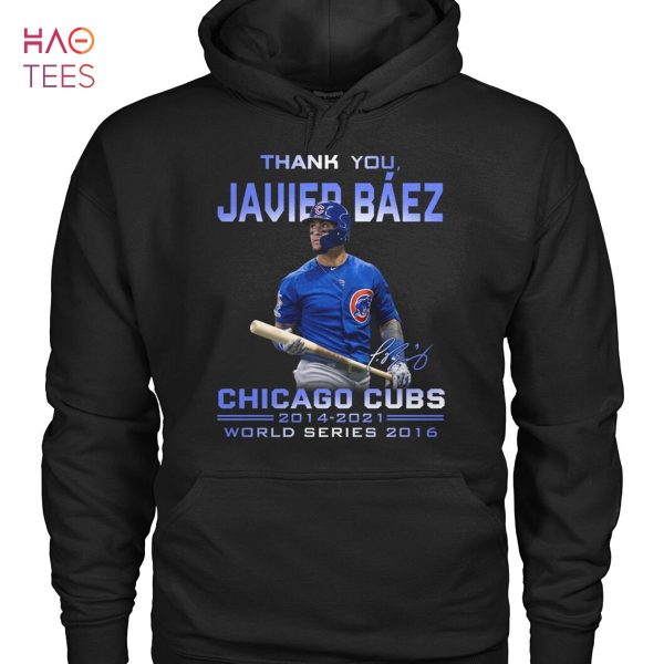 Thank You Javier Baez Chicago Cubs 2014 2021 World Series 2016 Shirt