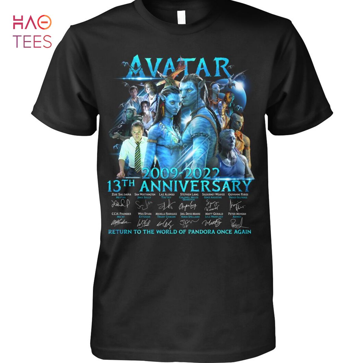 Avatar 2009 2022 13 Anniversary T Shirt Unisex T Shirt