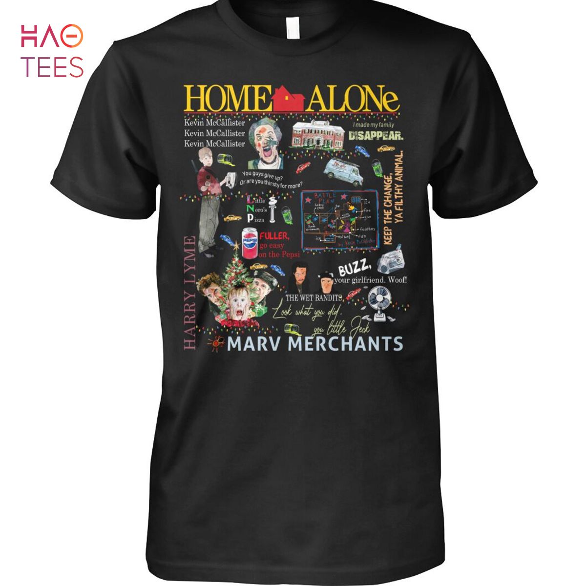 Home Alone Harry Lyme Marv Merchants T Shirt Unisex