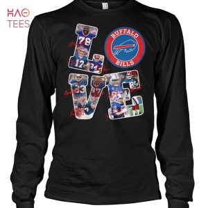 Love Buffalo Bills Football Team T Shirt