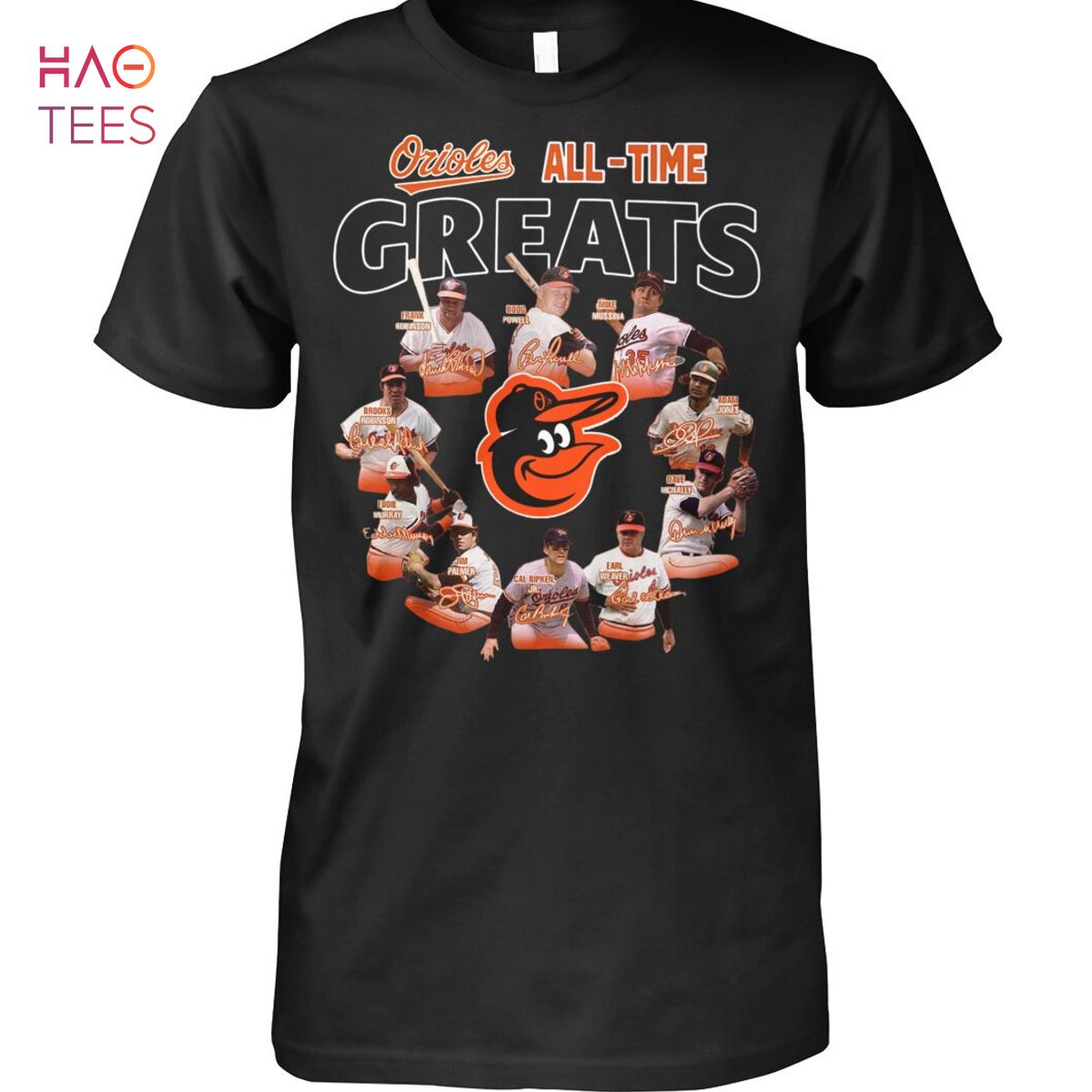 Orioless All Time Greats T Shirt Limited Edition