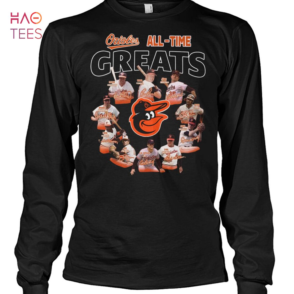 Orioless All Time Greats T Shirt Limited Edition Orioless All Time Greats T Shirt Limited Edition