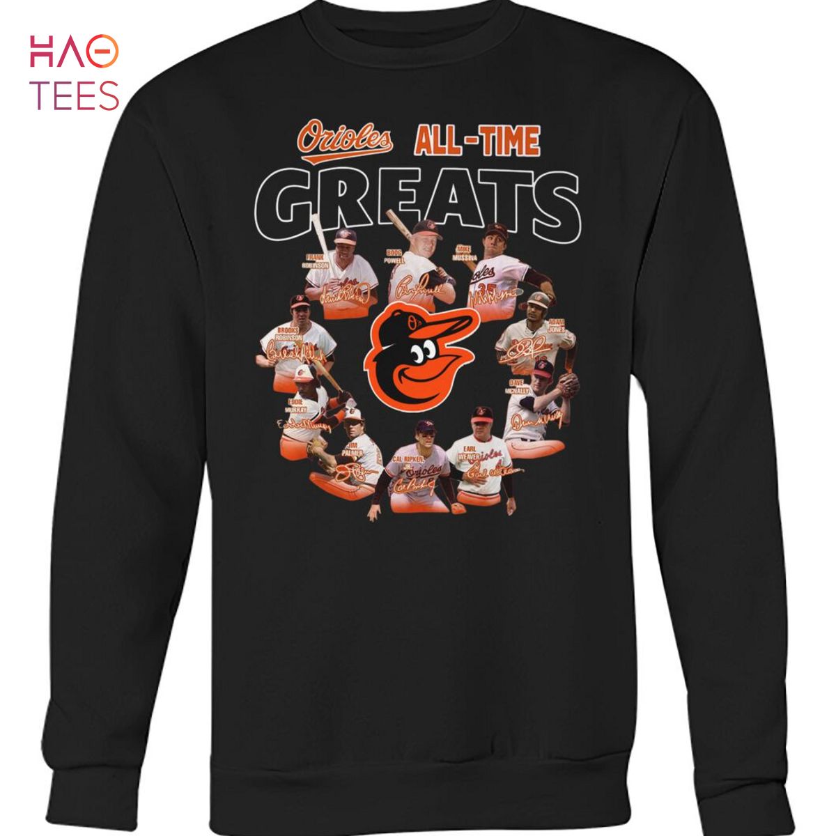 Orioless All Time Greats T Shirt Limited Edition Orioless All Time Greats T Shirt Limited Edition