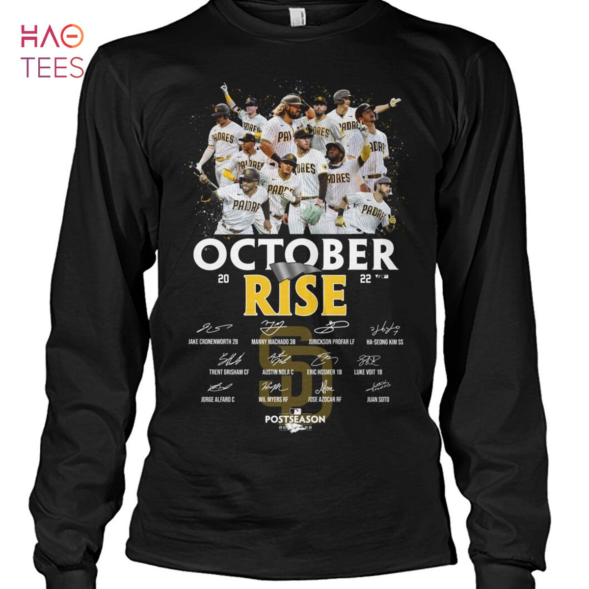 Octorber 2022 Rise Postseason T Shirt Unisex Octorber 2022 Rise Postseason T Shirt Unisex
