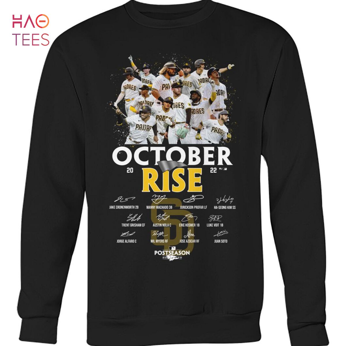 Octorber 2022 Rise Postseason T Shirt Unisex Octorber 2022 Rise Postseason T Shirt Unisex
