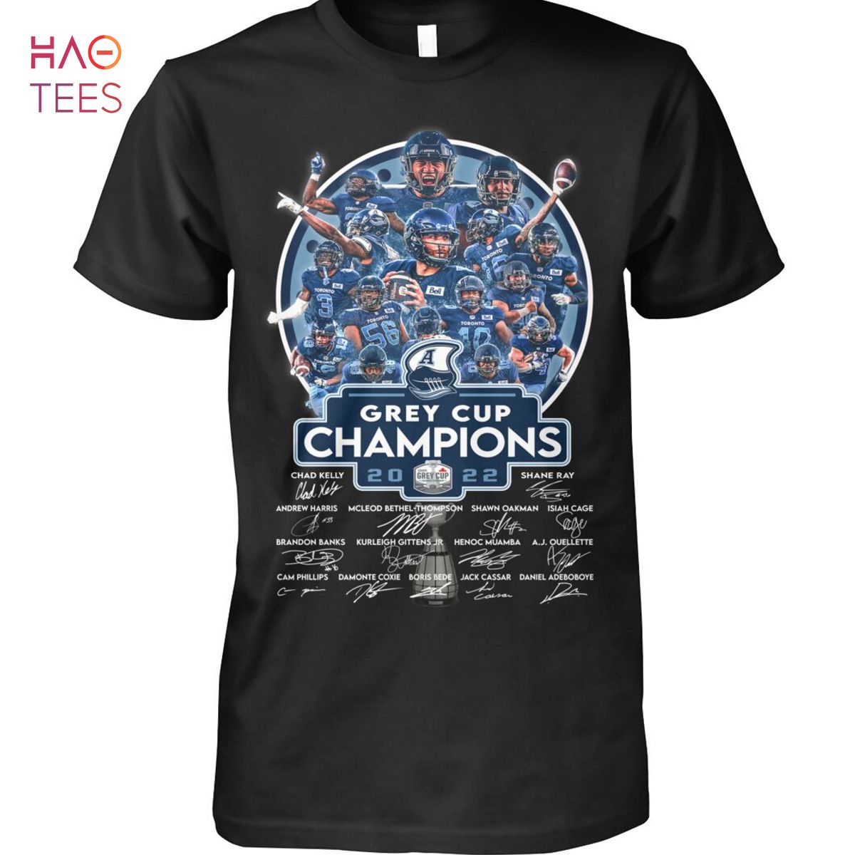 Grey Cup Champions 2022 T Shirt Limited Edition