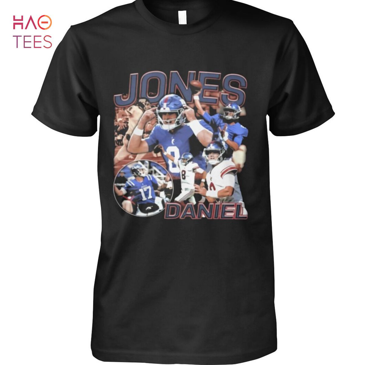 Jones Daniel New York Giants T Shirt Limited Edition