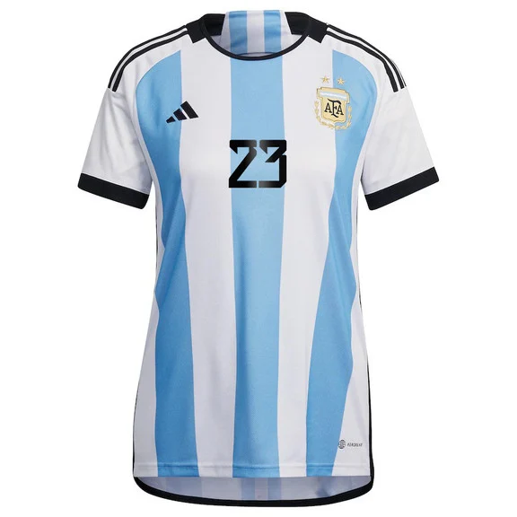 Emiliano Martínez 23 Argentina Champions Three Stars Men Jersey Natio -  Jersey Teams Store