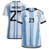 Argentina Emiliano Martínez Jersey 2023 Qatar World Cup