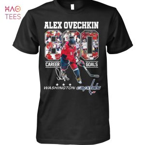 Alex Ovechkin Career Goals Washington Capitals T Shirt