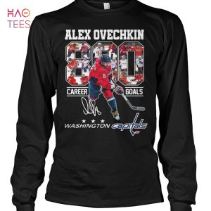 Alex Ovechkin Career Goals Washington Capitals T Shirt