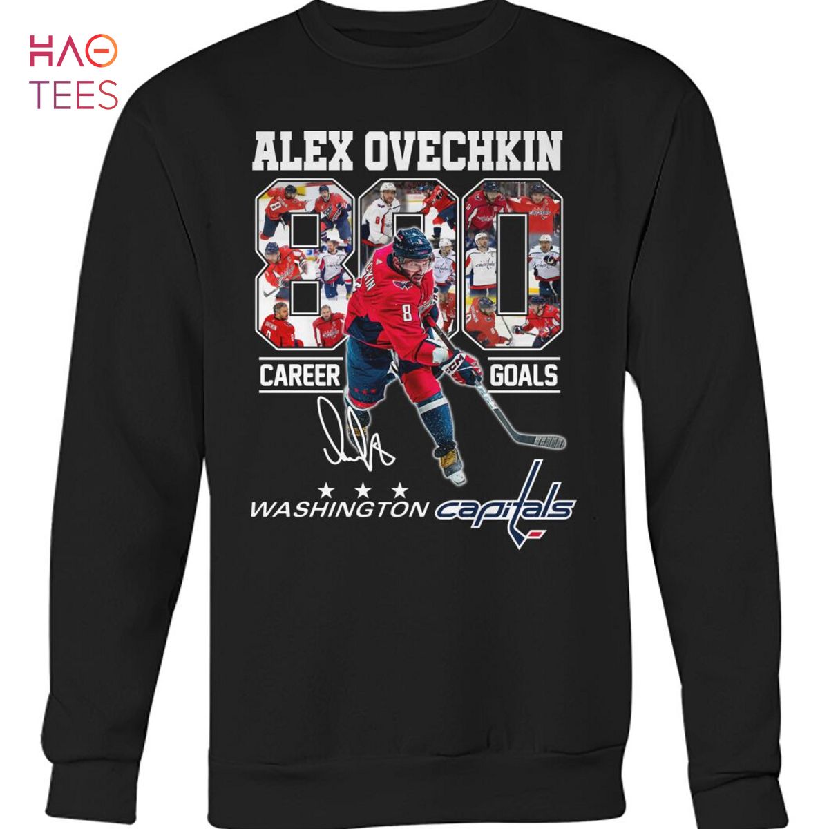 Alex Ovechkin Career Goals Washington Capitals T Shirt Alex Ovechkin Career Goals Washington Capitals T Shirt
