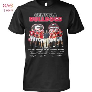 Georgia Bulldogs National Champions T Shirt