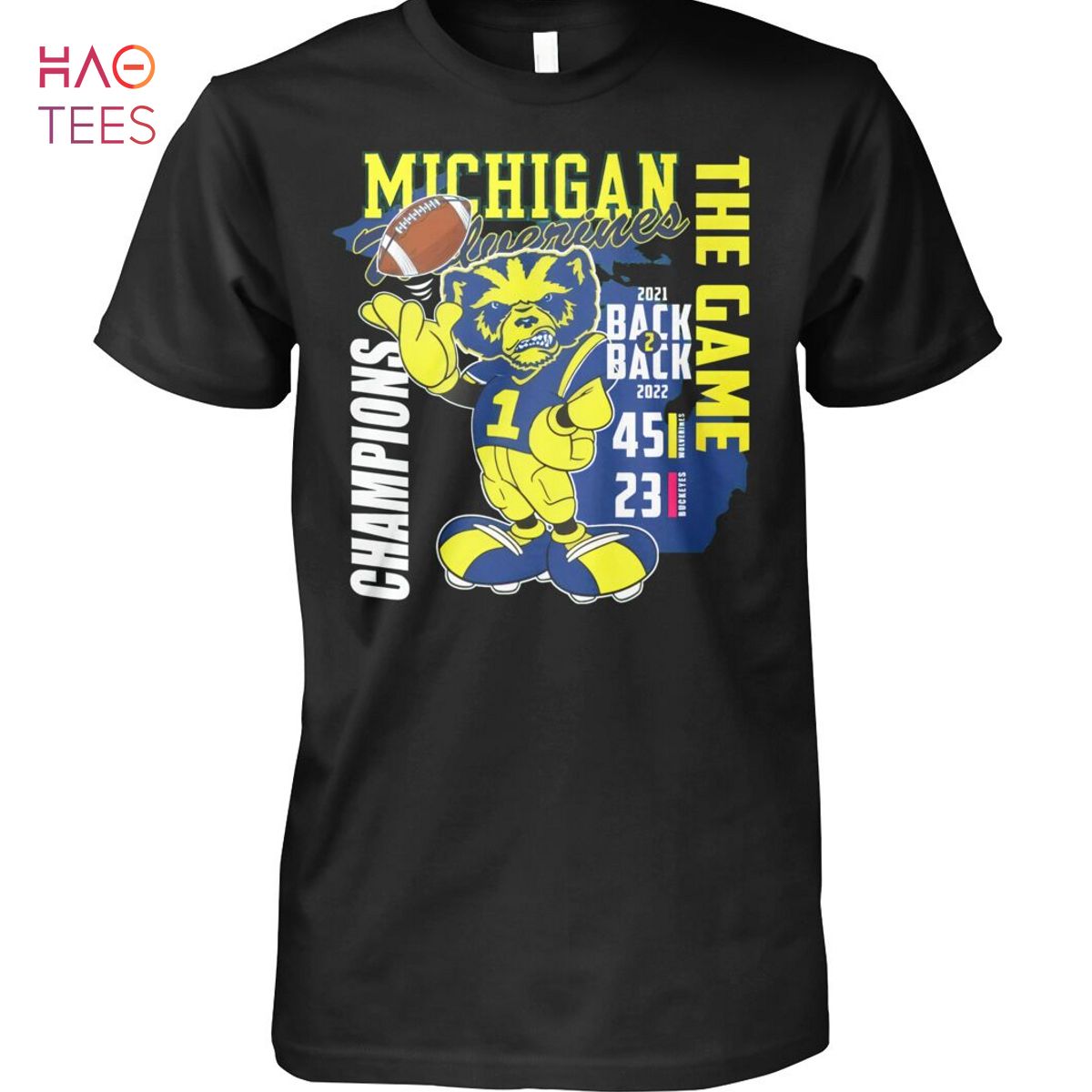 Michigan The Game Champions T Shirt Michigan The Game Champions T Shirt