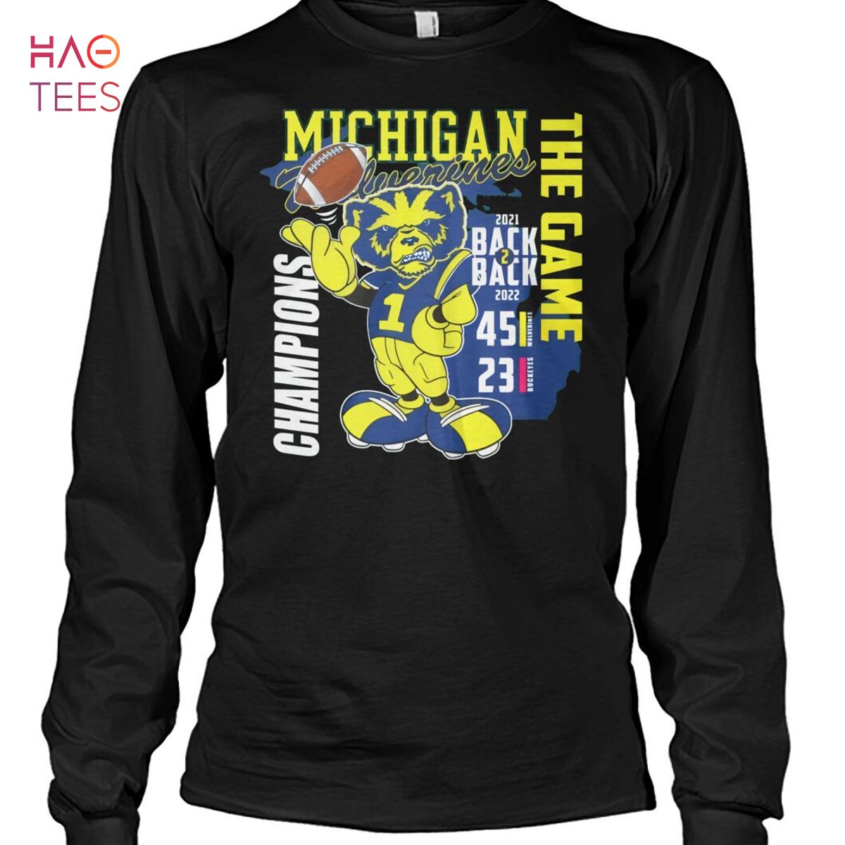 Michigan The Game Champions T Shirt Michigan The Game Champions T Shirt