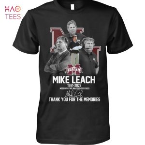State Mike Leach 1961 2022 Thank You For The Memories T Shirt