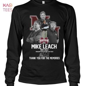 State Mike Leach 1961 2022 Thank You For The Memories T Shirt