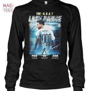 The Goat Last Dance Lionel Messi T Shirt