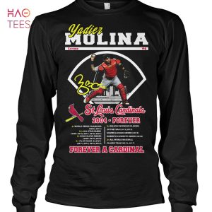 Yadier Molina St Louis Cardonals 2004 Forever A Cardinal T Shirt