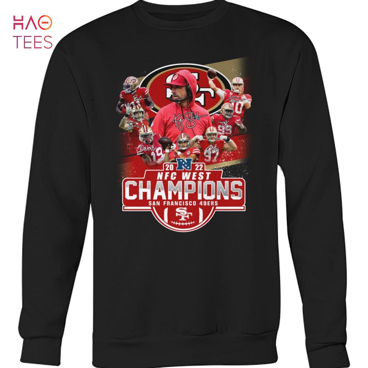 San Francisco 49ers Are 2022 NFC West Champions Unisex T-Shirt