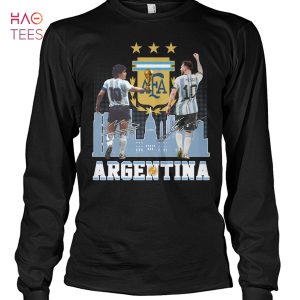 Diego Maradona And Messi Argentina World Cup T Shirt Unisex T Shirt