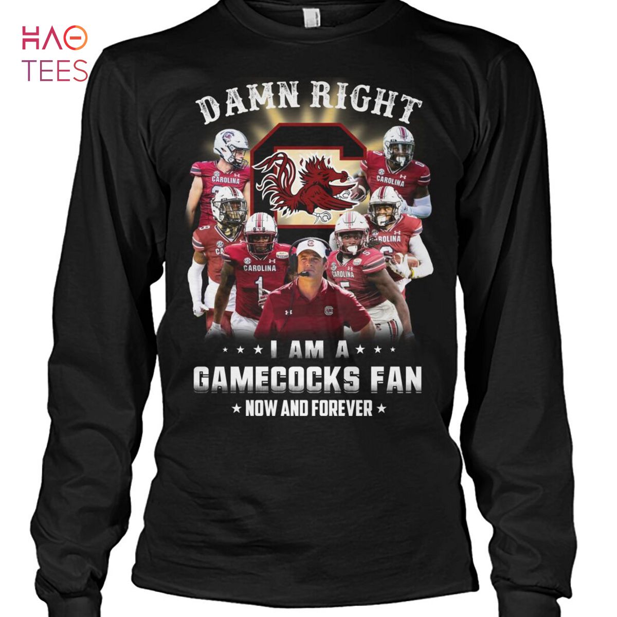 Damn Right I Am A Gamecocks Fan T Shirt