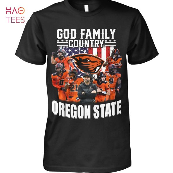God Family Country Oregon State T Shirt