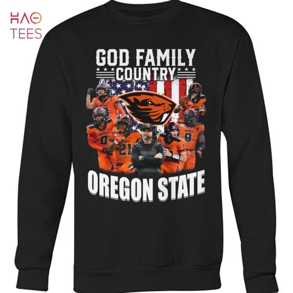 God Family Country Oregon State T Shirt