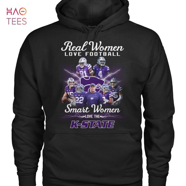 Real Women Love Football Smart Women Love The K State T Shirt Unisex T Shirt