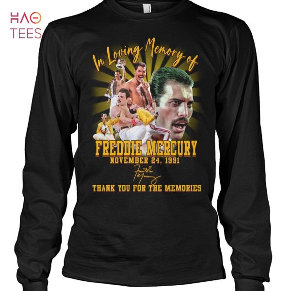 Freddie Mercury November 24 1991 Thank You For The Memories T Shirt Unisex T Shirt