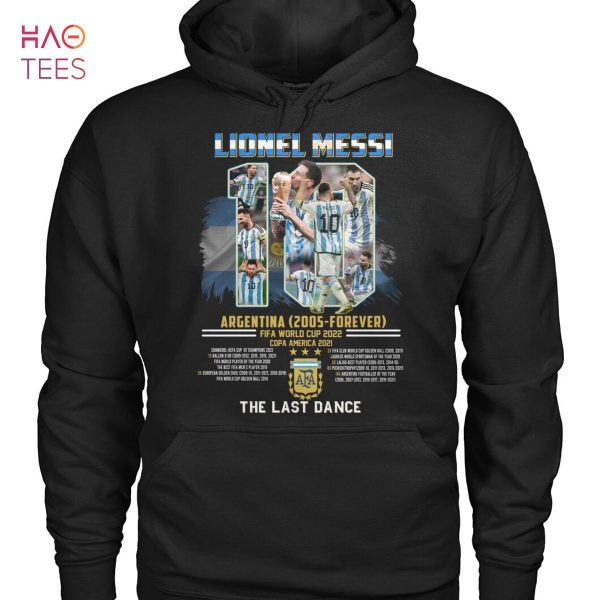 Lionel Messi Argentina Fifa World Cup 2022 The Last Dance T Shirt Unisex T Shirt