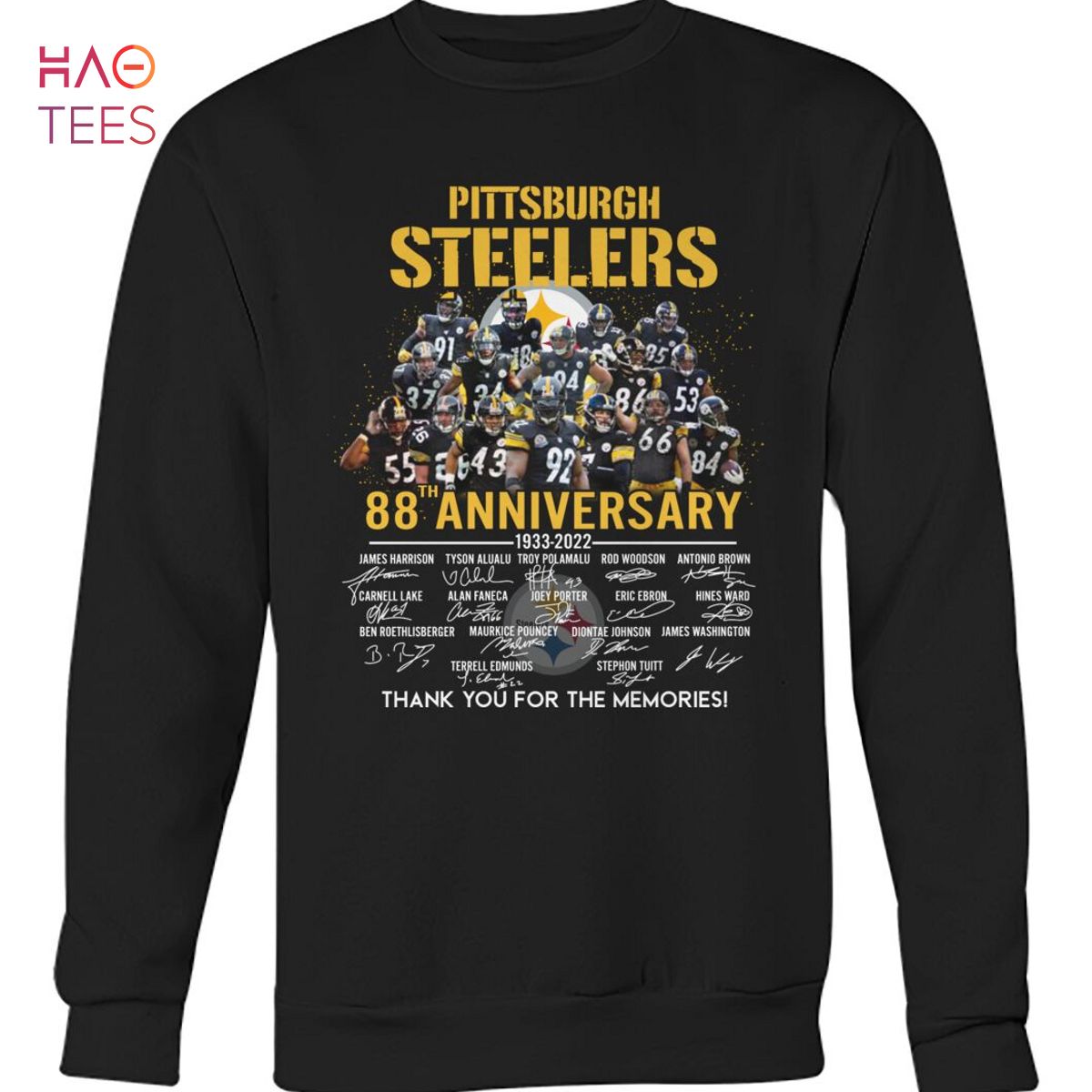 Pittsburgh Est. 1933 Sports Vintage Football Classic Unisex 