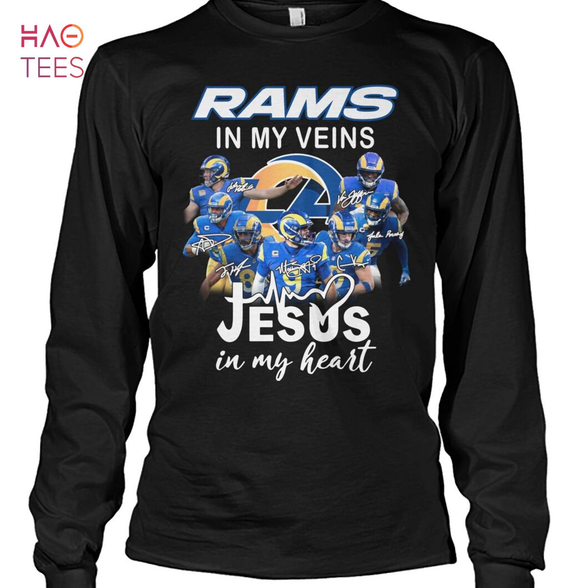Rams In My Veins Jesus In My Heart T Shirt Unisex T Shirt