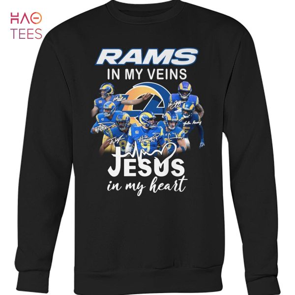 Rams In My Veins Jesus In My Heart T Shirt Unisex T Shirt