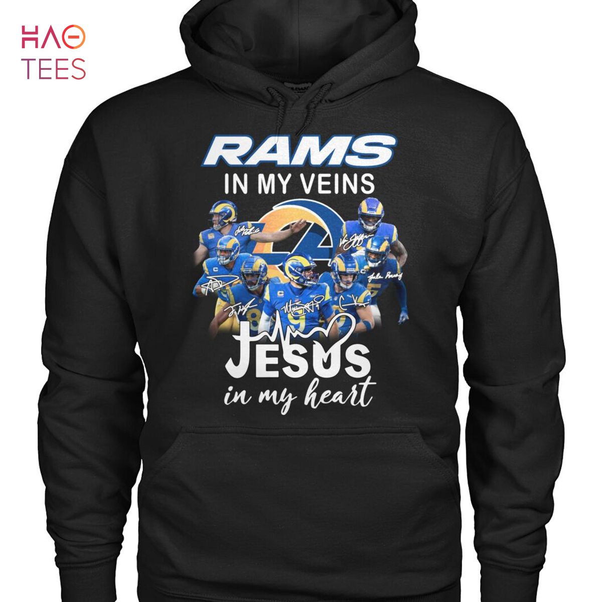 Rams In My Veins Jesus In My Heart T Shirt Unisex T Shirt