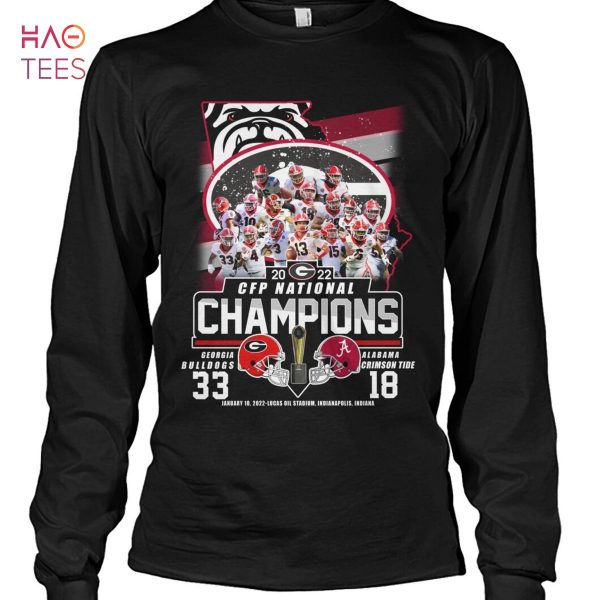 2022 CFP National Champions Georgia Bulldogs T Shirt Unisex T Shirt