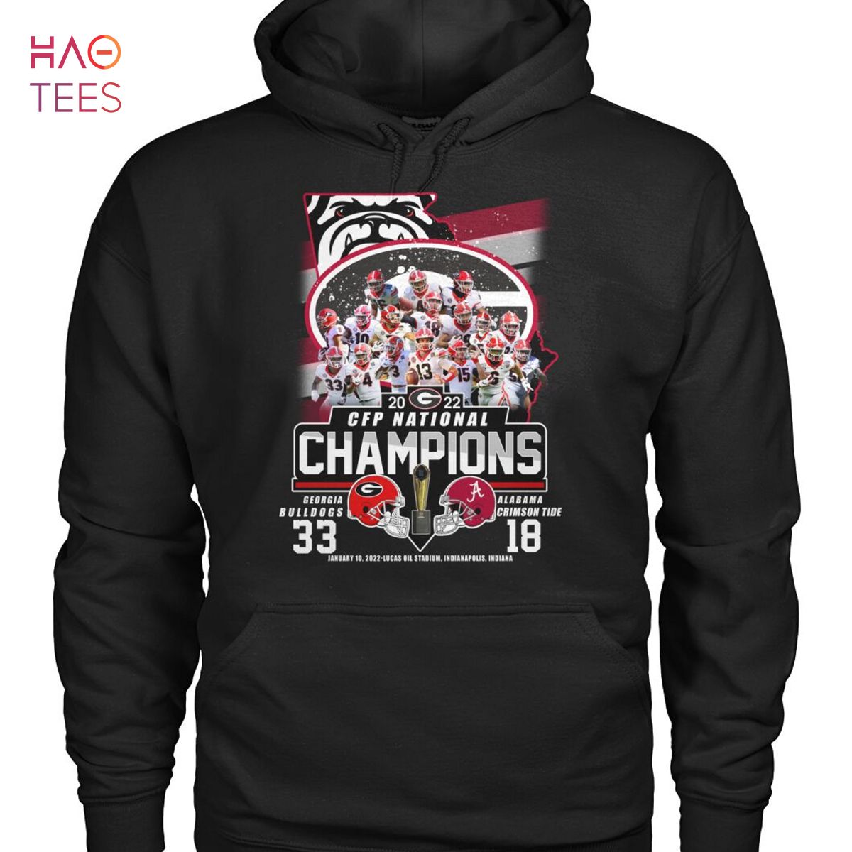 2022 CFP National Champions Georgia Bulldogs T Shirt Unisex T Shirt