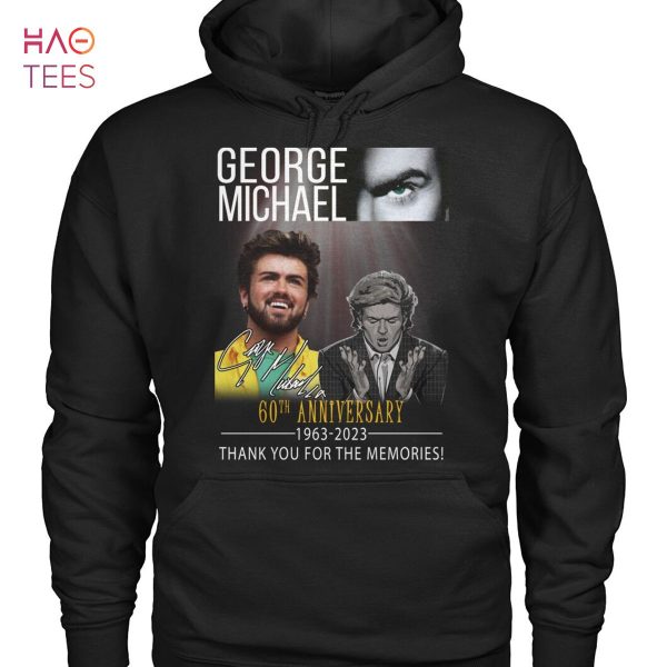 George Michael 60 Anniversary 1963 2023 Thank You For The Memories T Shirt Unisex T Shirt