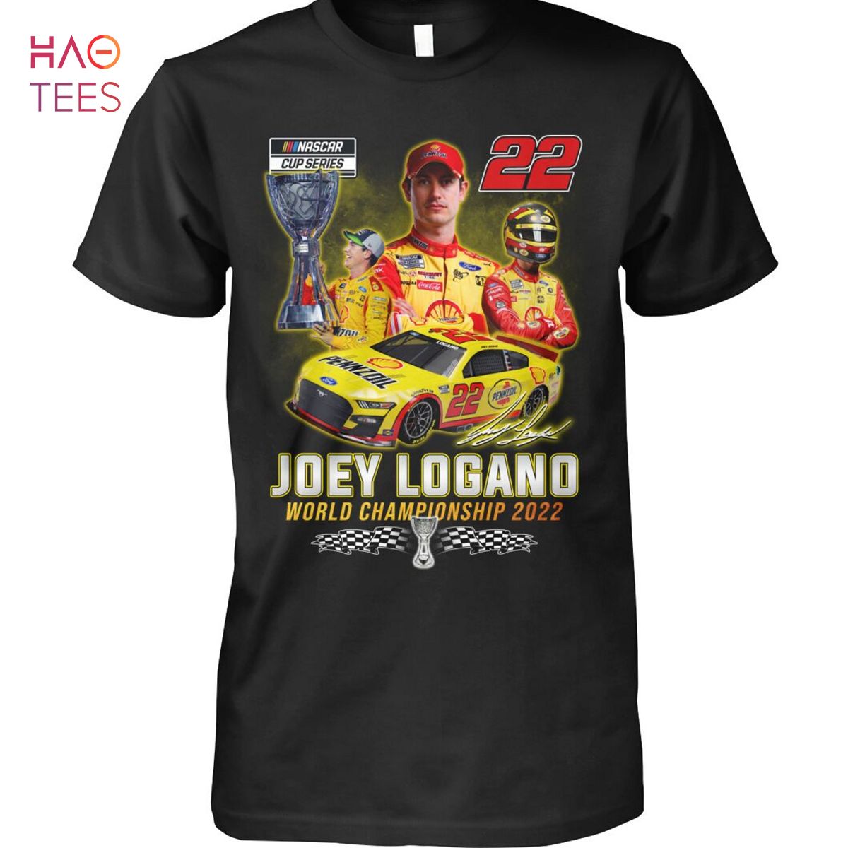 22 Joey Logano World Championship 2022 T Shirt Unisex T Shirt