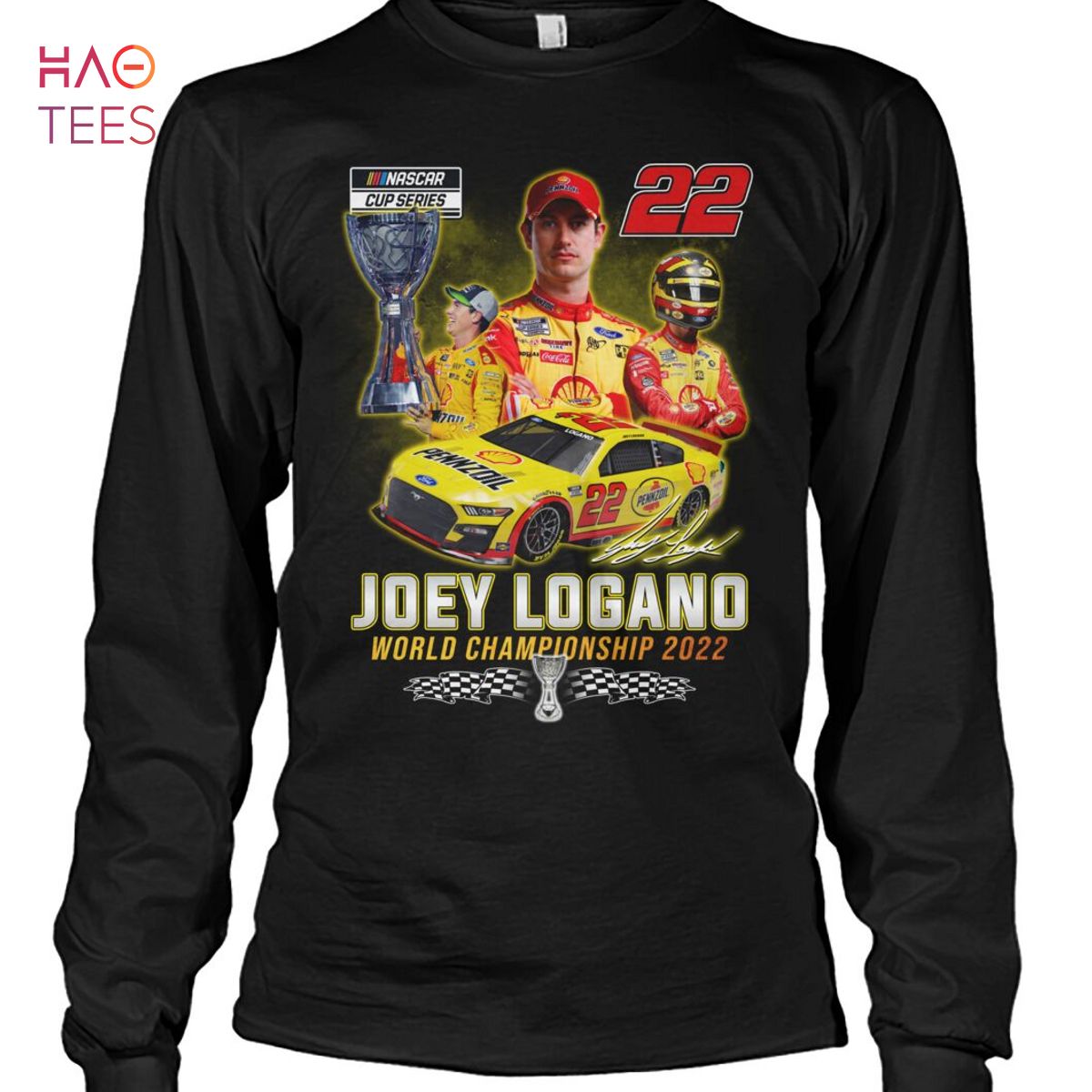 Official Logano 2022 Champion T-Shirt