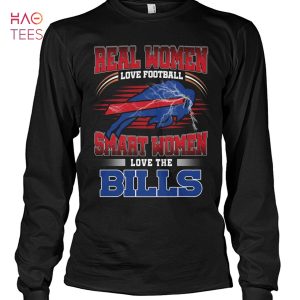 Real Women Love Football Smart Woman Love The Bills T Shirt Unisex T Shirt