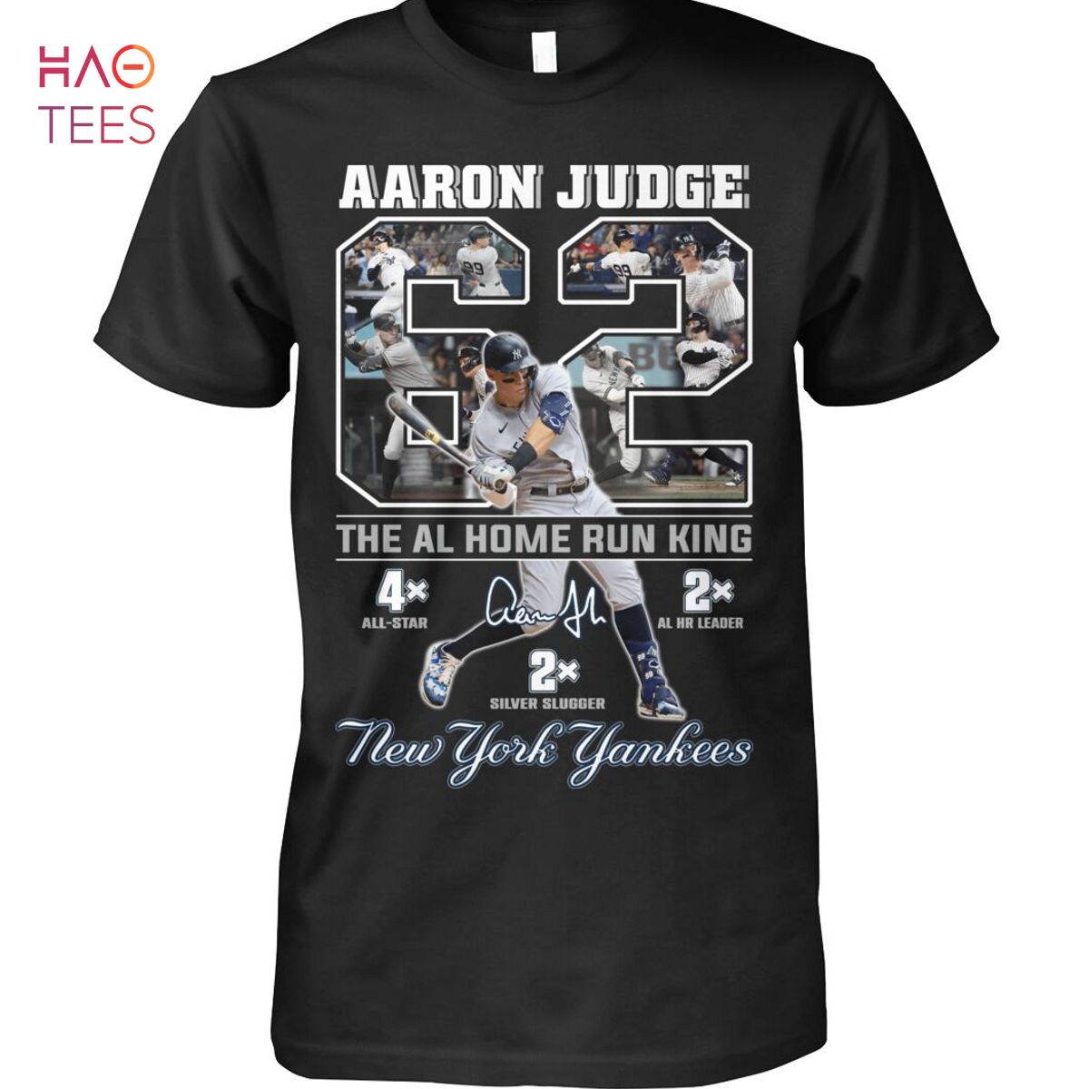 Aaron Judge The Al Home Run King New York Yankess T Shirt Unisex T shirt