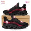 Alabama Crimson Tide NCAA Black Mix Logo Max Soul Shoes Alabama Crimson Tide NCAA Black Mix Logo Max Soul Shoes