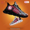 Alabama Crimson Tide NCAA Hot Black Color Max Soul Shoes Alabama Crimson Tide NCAA Hot Black Color Max Soul Shoes