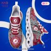 Alabama Crimson Tide NCAA Hot Grey Mix Red Max Soul Shoes Alabama Crimson Tide NCAA Hot Grey Mix Red Max Soul Shoes