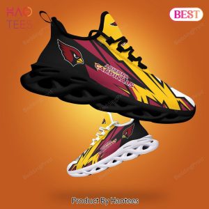 Arizona Cardinals NFL Gold Red Max Soul Shoes