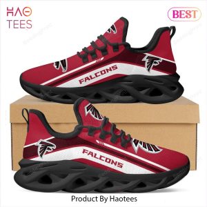 Atlanta Falcons NFL Black Red  Max Soul Shoes