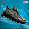 Baylor Bears NCAA Flower Green Gold Max Soul Shoes
